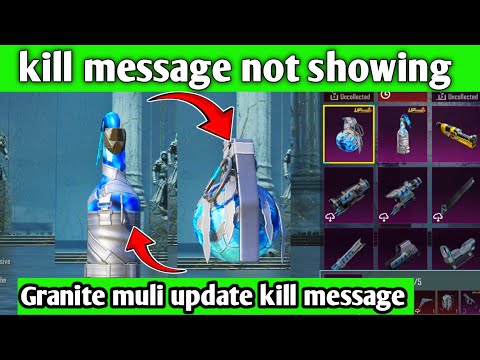 Absolute Zero Grenade & Molotov Upgrade | Kill Message Unlock PUBG Mobile