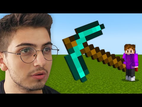 Minecraft ama EŞYALARIM DEVASA!