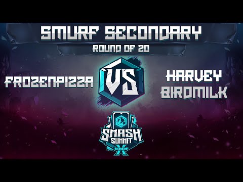 FrozenPizza vs Harvey Birdmilk - Smurf Secondary: Ro20 - Smash Summit 10 | Ice Climbers vs Falco