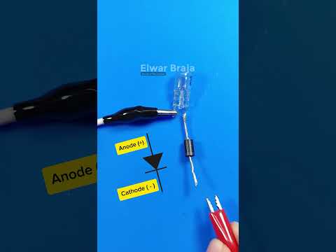 How do diodes work? #Electronics #Diode #HowItWorks #ElectronicBasics #ComponentFunction