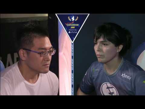 Street Fighter V Capcom Cup 2016   Day 1 Zowie Gamerbee VS EG Ricki Ortiz
