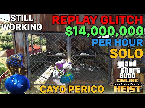 NEW 2025! SOLO Cayo Perico Replay Glitch 💰 $15M/Hour with Secret Location – GTA 5 Online #gtaonline