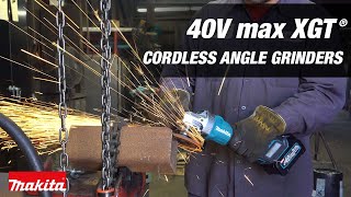 Makita 40V max XGT 4-1/2”/ 5”角磨床-缩略图