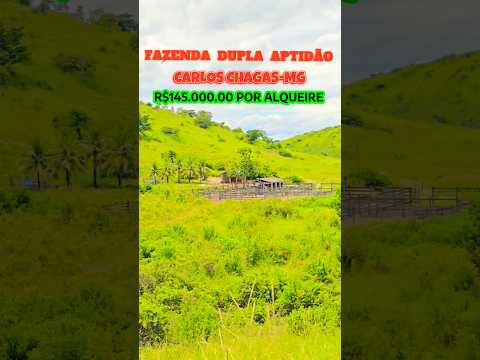 🌾🌿 FAZENDA 617.1 HECTARES 🌿🌾 REGIÃO CARLOS CHAGAS-MG COM ESTRUTURA COMPLETA VALOR R$18.487.500.00