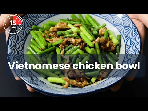 Vietnamese Chicken Bowl in One Skillet | 15 Minutes, Done