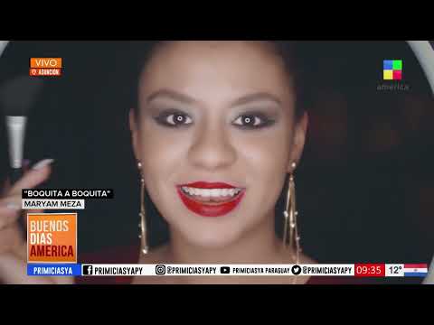 "Boquita a boquita" lo nuevo de la cantante venezolana Maryam Meza
