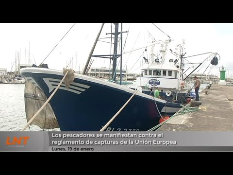 Los pescadores se manifiestan contra el reglamento de capturas de la Unión Europea