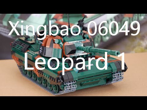 Конструктор XingBao «Танк Leopard 1» XB-06049 / 1145 деталей