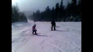 preview picture of video 'Ski Hochficht - Abfahrt Schwarzenberg'