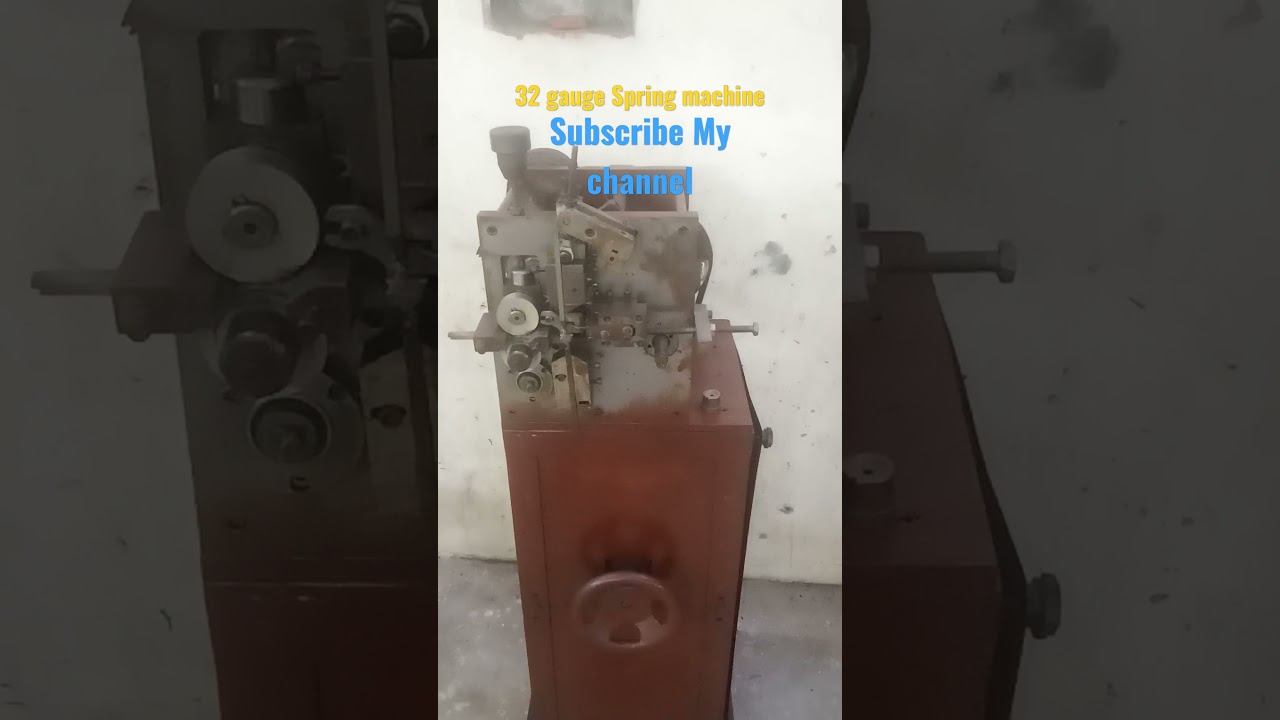 Spring machine manufacturing process in delhi
