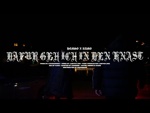HEMSO x RAMO - DAFÜR GEH ICH IN DEN KNAST [Official Video] prod. DINSKI & KAVO