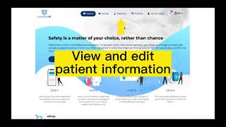 Vizualizeaza si editeaza profilul unui pacient (Medic)