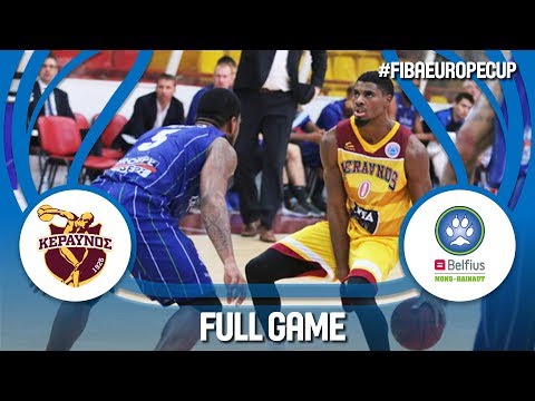Keravnos (CYP) v Belfius Mons-Hainaut (BEL) - Full Game - FIBA Europe Cup 2017-18