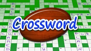 Cryptic Crossword app