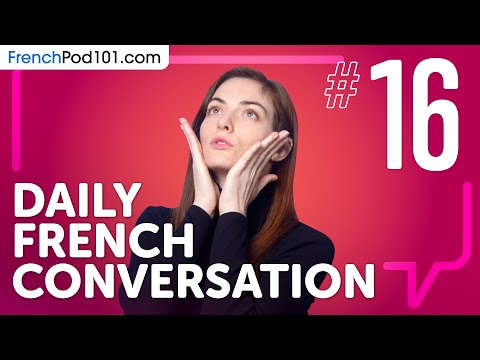 learn how to use the verb to be in French Daily French Conversations 01