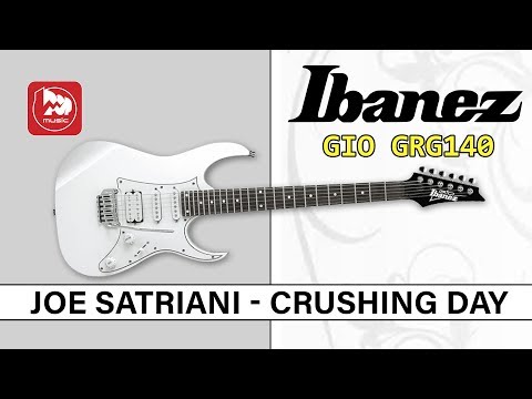 Электрогитара IBANEZ GIO GRG140 (Joe Satriani - Crushing Day - cover)