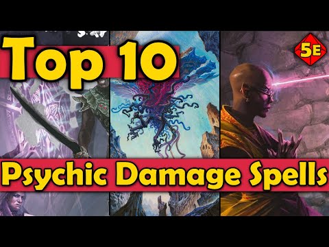 Top 10 Psychic Damage Spells in DnD 5e