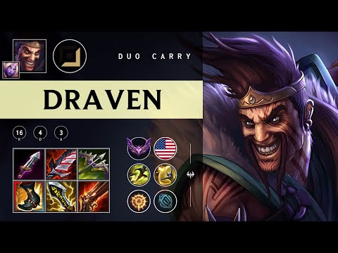 Draven ADC vs Swain - NA Master Patch 25.24