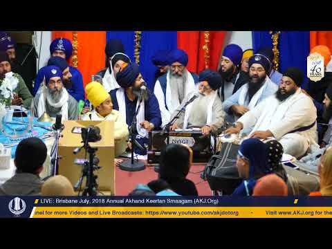 015 Brisbane July 2018 - Thursday Evening - Bhai Jasbir Singh Jee Mohali
