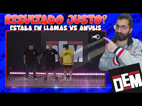 🙅‍♂️🥶 "ANUBIS vs ESTABA EN LLAMAS" | DEM Battles: Gran Final 2021 🔥(REACCIÓN)🔥