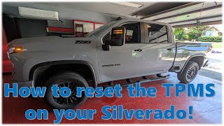 Relearn the TPMS sensors in your 2019+ Silverado or Sierra!  Also works on other GM models.