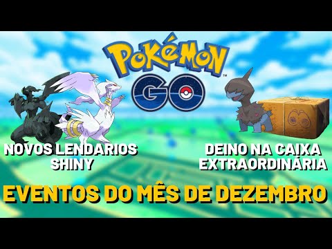 SAIBA TUDO SOBRE OS EVENTOS DE DEZEMBRO | RAIDS LENDÁRIAS COM NOVOS SHINY | POKÉMON GO