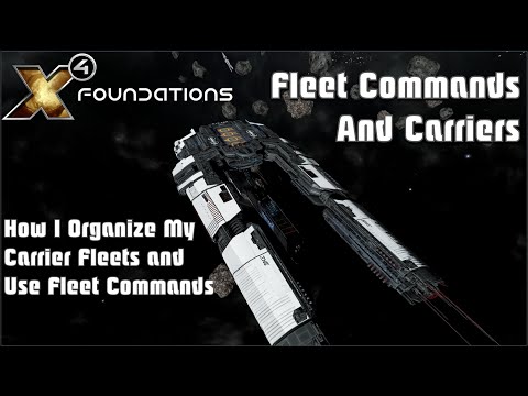 X4 8.0 | Fleet Commands and Carriers Guide:  How I Organize My Carrier Fleets and Use Fleet Commands