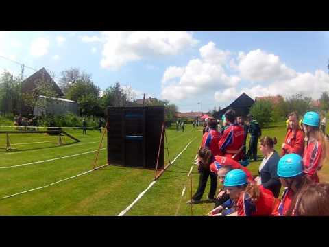 Okrskové kolo Slatiny 2016 - štafeta - SDH Nemyčeves muži - 1. pokus