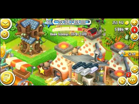 Hay Day Gameplay Level 111 - 25,000 Barn Journey #4
