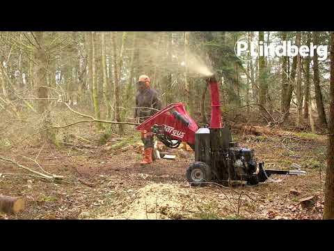Fliskutter 15hk opptil 12cm friskt tre, TARGUS