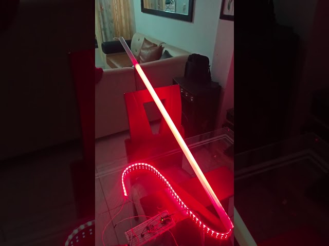 Vídeo relacionado con pared para espada láser acrílico, fácil instalar, 2 unidades