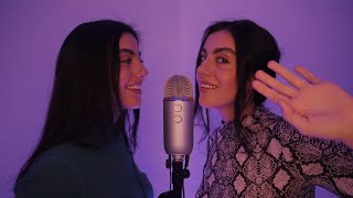 Download lagu ASMR Twin Mouth Sounds | Random Triggers, Inaudible Whispers, Binaural Sounds mp3