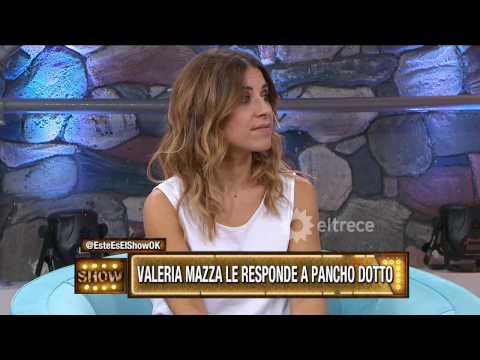Crossfire! Valeria Mazza responds to Pancho Dotto