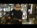 Gary Lucas plays Skip James' "I'm So Glad" at Matt Umanov Guitars NYC