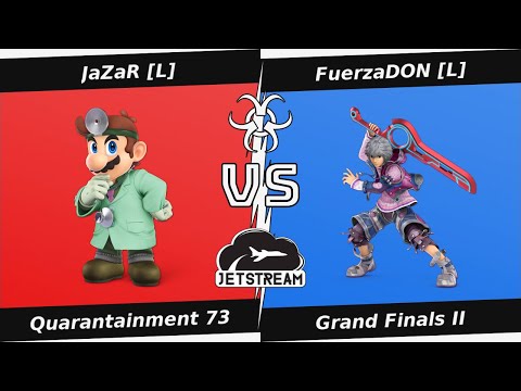 Quarantainment 73 Grand Finals II - JaZaR [L] (Dr Mario) Vs FuerzaDON [L] (Shulk) - SSBU