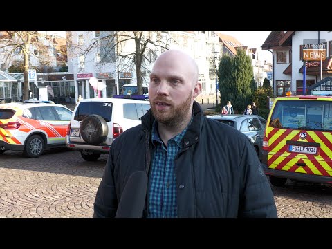 PETERSBERG: Eine Bombe erfolgreich entschärft - eine Bombe wird gesprengt