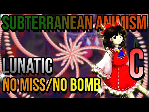 Touhou 11: SA - Lunatic No Miss/No Bomb [ReimuC]