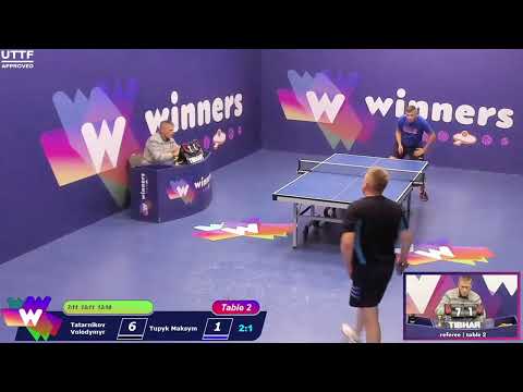 Winners League 06.10.21 Tatarnikov Volodymyr - Tupyk Maksym 15:30