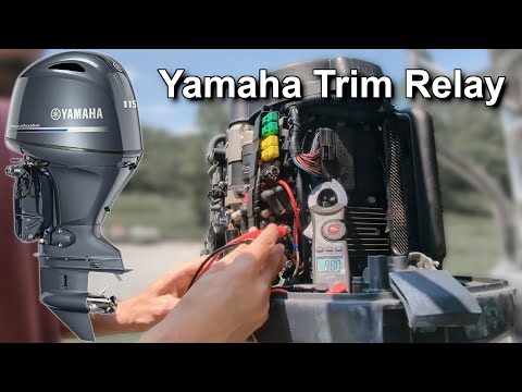 Yamaha power tilt and trim relay diagnostic and replacement