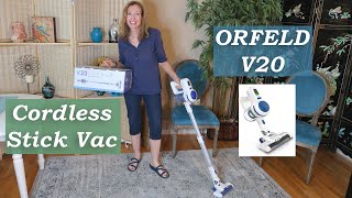 ORFELD Cordless Vacuum Cleaner 🍀V20-6 in 1 Stick & Handheld Vac👈