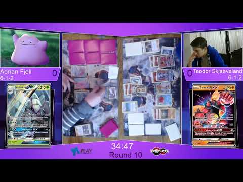 Regional Malmö TCG R10 - Adrian Fjell vs Teodor Skjaeveland (Zoroark/Golisopod vs Buzzwole/Lycanroc)