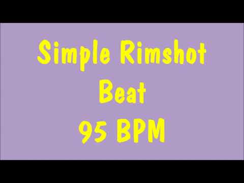 Drum Loops for Practice Rimshot with 95 bpm