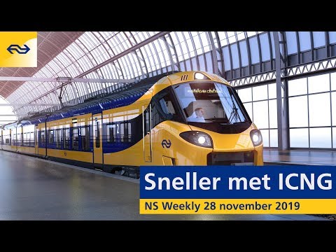 Win NS-kersttrui | Sneller in het noorden | Ajax stapt in Eurostar | NS Weekly 28 november