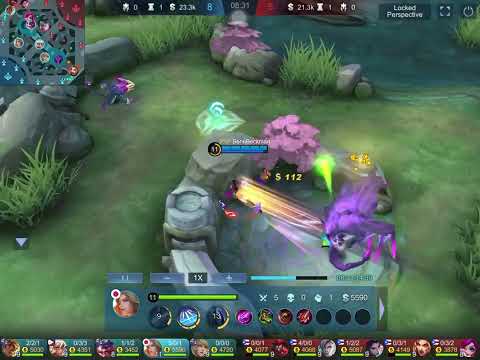 LanceLot Perfect Gameplay ( No Death) | Max Build 10Minutes | MLBB