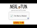 I M Not A Robot Neal Fun All Levels 1 To 45 Walkthrough