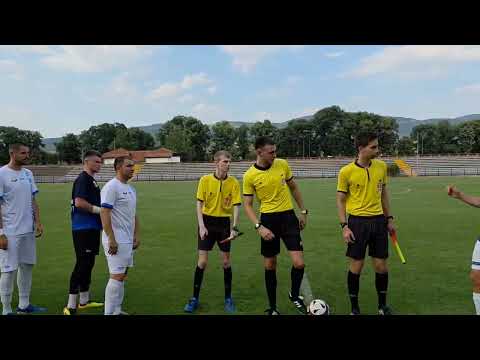 Izlazak na teren (Radnički Pirot - Balkanski, 2. pripremna utakmica), 23.07.2025.