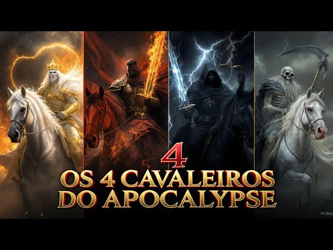QUEM SÃO OS 4 CAVALEIROS DO APOCALIPSE | Eles já estão Entre nos? O Que a Bíblia ensina.