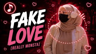 Download lagu 🎵 Fake Love — Really Monsta | K-pop Hip-Hop Trap (EN/ID/KR Lyrics) mp3