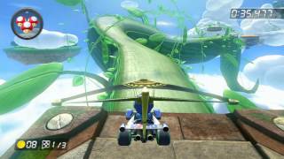 Cloudtop Cruise - 1:56.662 - • • (Mario Kart 8 World Record)