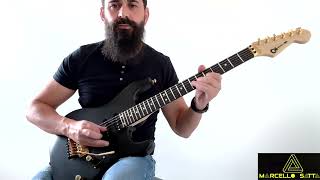 Video thumbnail for CHARVEL Mj San Dimas Style 1 HSS Fr E EB Satin Black - Sound test by Marcello Satta